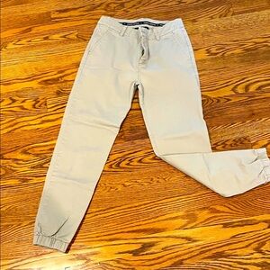 Boys Under Armour Beige Joggers